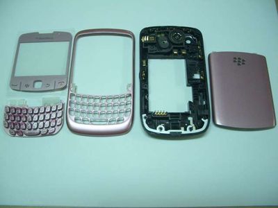 Carcasa Completa BlackBerry 8520 Rosa con Teclado