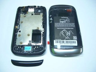 Carcasa Completa BlackBerry 9380 Negra Con Pantalla Táctil / Digitalizador