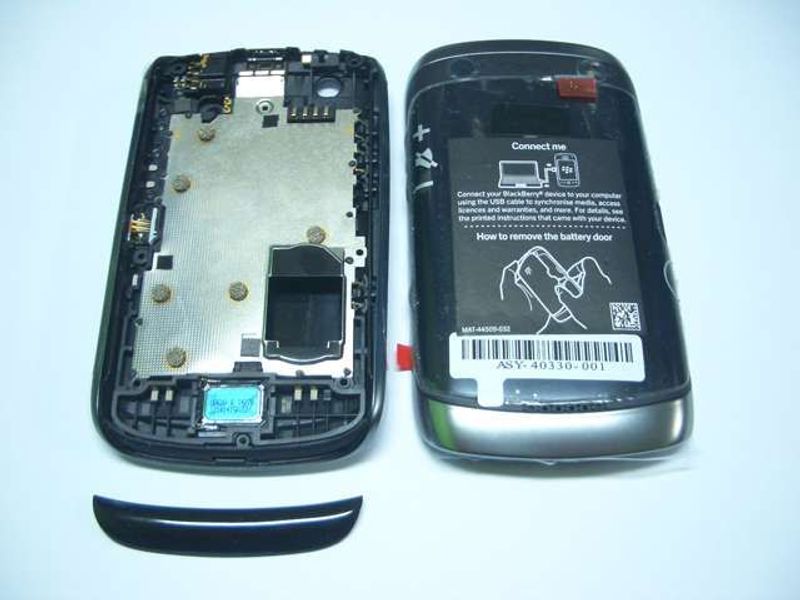 Carcasa Completa BlackBerry 9380 Negra Con Pantalla Táctil / Digitalizador