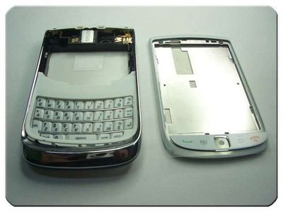 Carcasa Completa con Teclado BlackBerry 9800 Blanca
