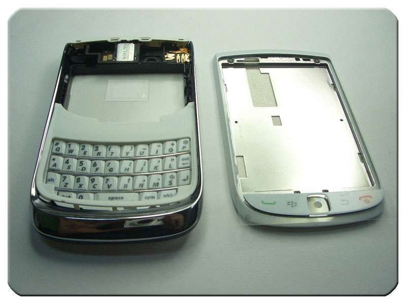 Carcasa Completa con Teclado BlackBerry 9800 Blanca