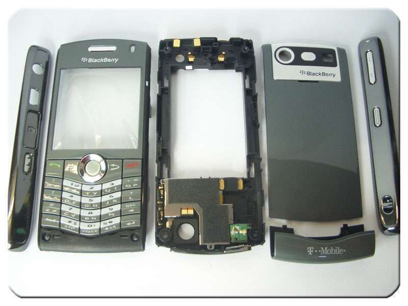 Carcasa Completa BlackBerry 8110, 8120, 8130 Gris