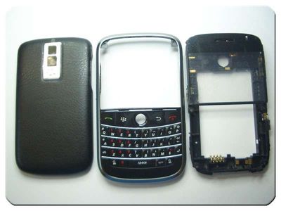 Carcasa Completa BlackBerry 9000 Bold Negra con Teclado