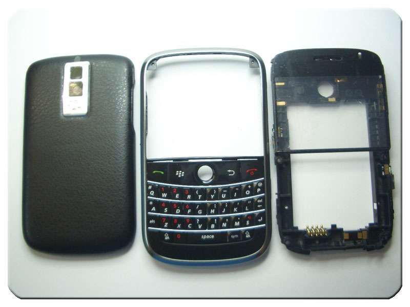 Carcasa Completa BlackBerry 9000 Bold Negra con Teclado