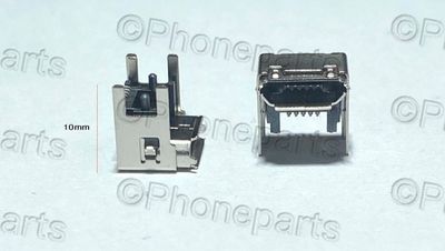 Conector de Carga MicroUSB Elevado para altavoz Bluetooth JBL 10mm