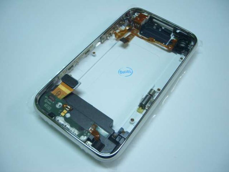 Carcasa Completa con Marco, Flex, Apple iPhone 3G Blanca