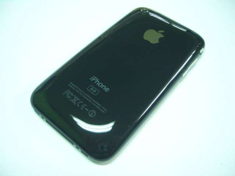 Carcasa Trasera con Marco, Flex Apple iPhone 3G Negra 8GB