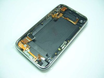 Carcasa Completa con Marco, Flex, Apple iPhone 3G Negra