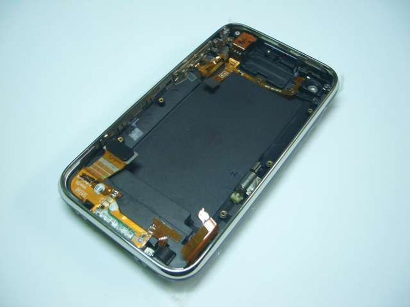 Carcasa Completa con Marco, Flex Apple iPhone 3GS Negra