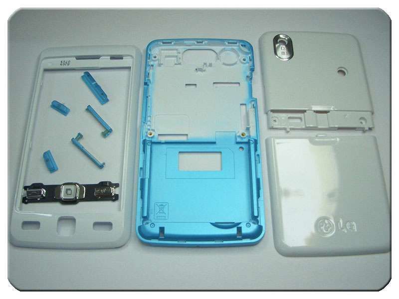 Carcasa Completa LG KP500, KP501, KP502, KP505 Blanca / Azul