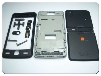 Carcasa Completa LG KP500, KP501, KP502 Negra