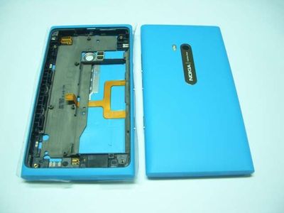 Carcasa Trasera Nokia Lumia 900 Azul con Flex