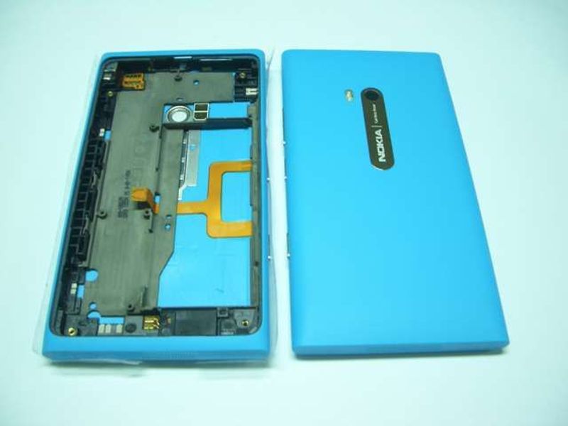 Carcasa Trasera Nokia Lumia 900 Azul con Flex