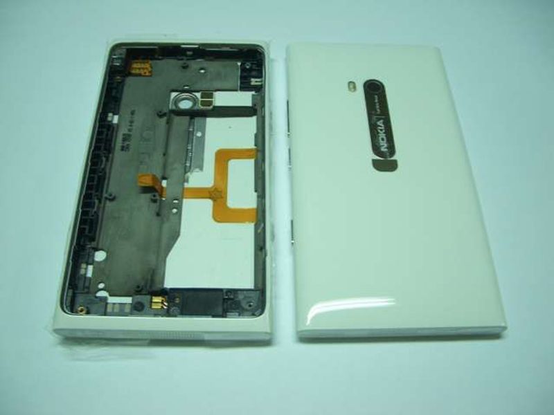Carcasa Trasera Nokia Lumia 900 Blanca con Flex