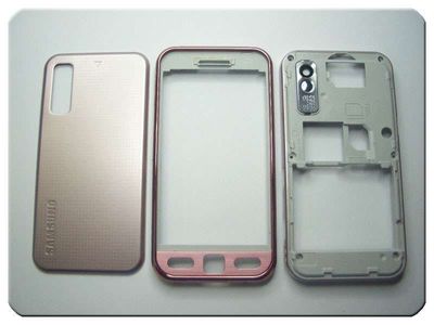 Carcasa Completa Compatible Samsung S5230 Rosa