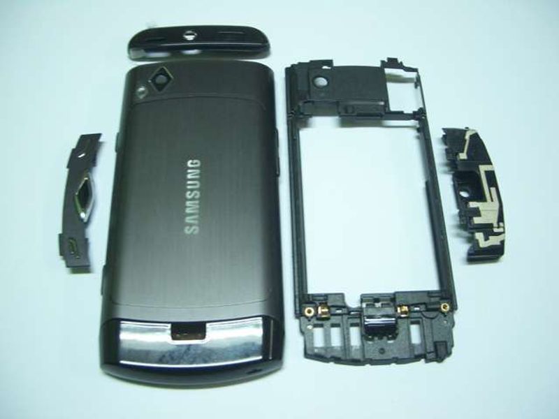 Carcasa Completa Samsung S8500 WAVE Gris