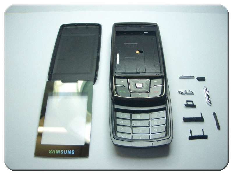 Carcasa Completa Compatible Samsung D880 Negra con Teclados