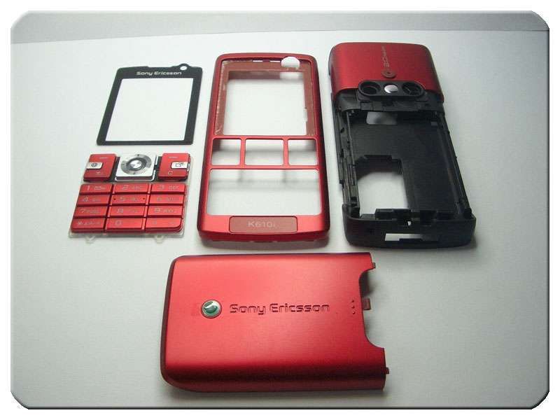 Carcasa Completa Sony-Ericsson K610 Roja
