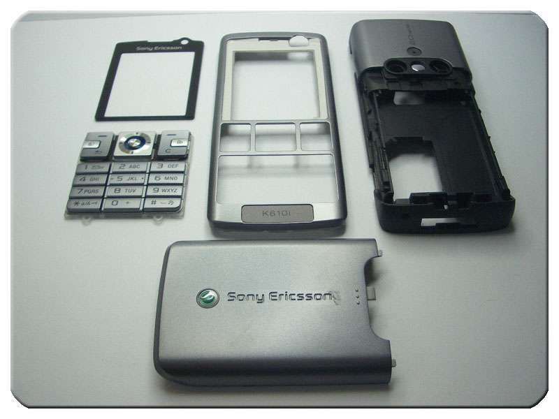 Carcasa Completa Sony-Ericsson K610 Gris