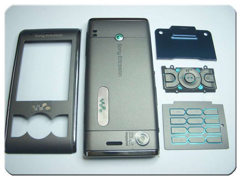 Carcasa Completa Sony-Ericsson W595 Gris