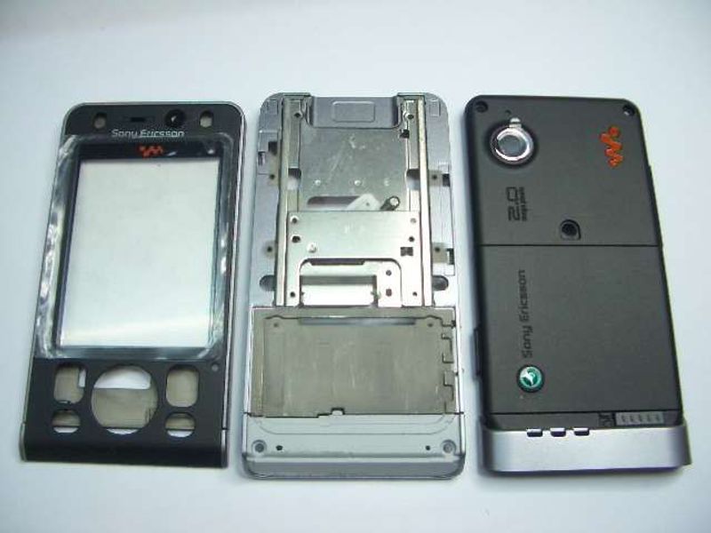 Carcasa Completa Deslizante Sony-Ericsson W910i Negra Original