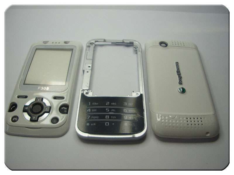 Carcasa Completa Compatible Samsung F305 Blanca