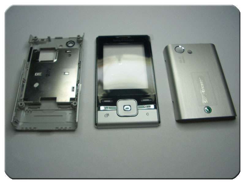 Carcasa Completa Sony-Ericsson T715 Plata