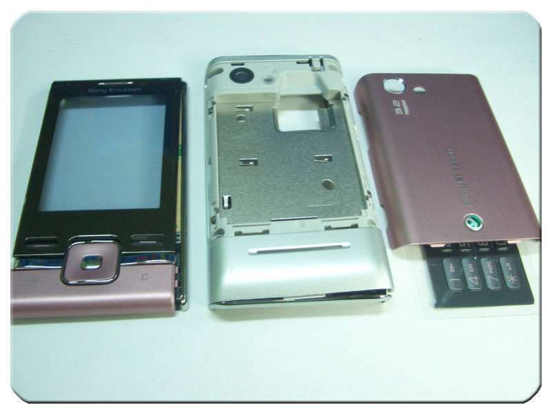 Carcasa Completa Sony-Ericsson T715 Rosa
