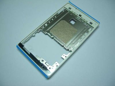 Carcasa Central con Pega Digitalizador Sony Xperia E C1505 C1605 C1504 Blanca