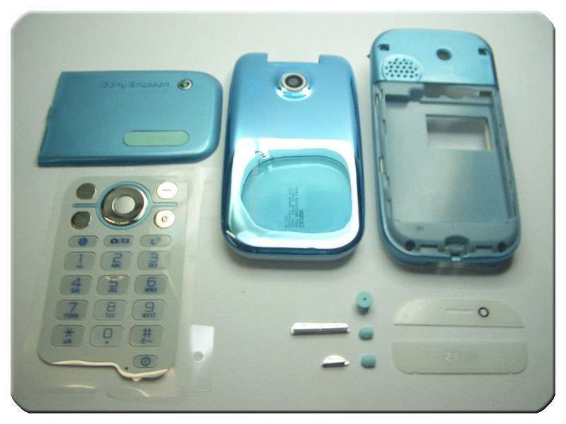 Carcasa Completa Compatible Sony-Ericsson Z610 Azul