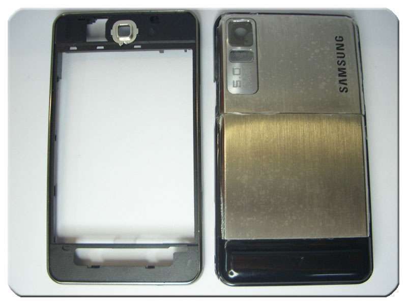 Carcasa Completa Compatible Samsung F480 Plata