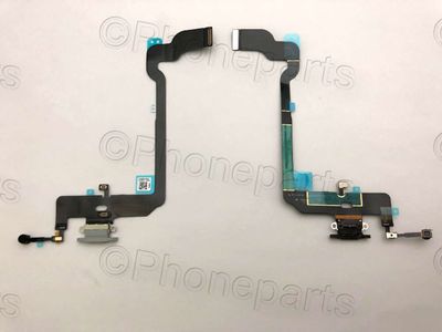 Cable Flex Conector Carga con Micro Apple Iphone Xs Blanco
