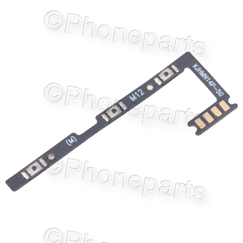 Cable Flex Botones Encendido y Volumen Xiaomi Redmi Note 14 Pro 5G