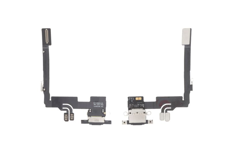 Cable Flex Carga Negro Apple iPhone 16 Pro