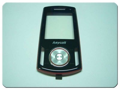 Carcasa Frontal Samsung F400 con Joystick Negra / Roja