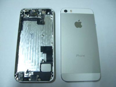 Carcasa Trasera Chasis Apple iPhone 5S Blanco con Flex