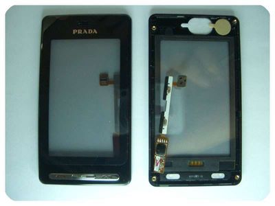 Carcasa Frontal con Digitalizador y Flex SIN TECLADO LG KE850