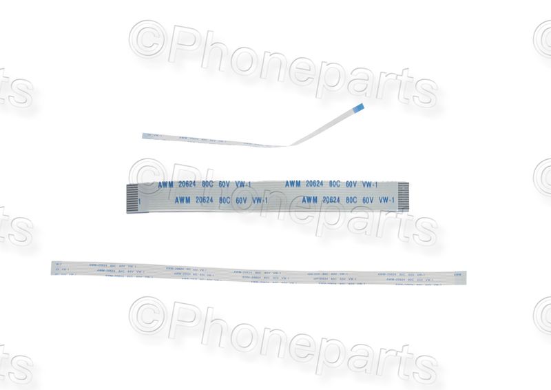 Lote 3 Cables Flex Lector y Placa Base Sony PS4 Slim, Pro (KEM-496)