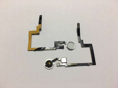 Cable Flex Botón Menú (HOME) con Sensor Huella Apple Ipad Mini3 Blanco