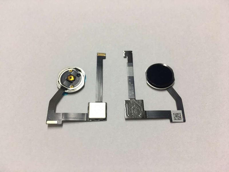 Cable Flex Botón Menú con Sensor Huella Apple Ipad Mini4 Negro