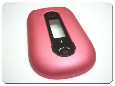 Carcasa Frontal Motorola U6 Rosa