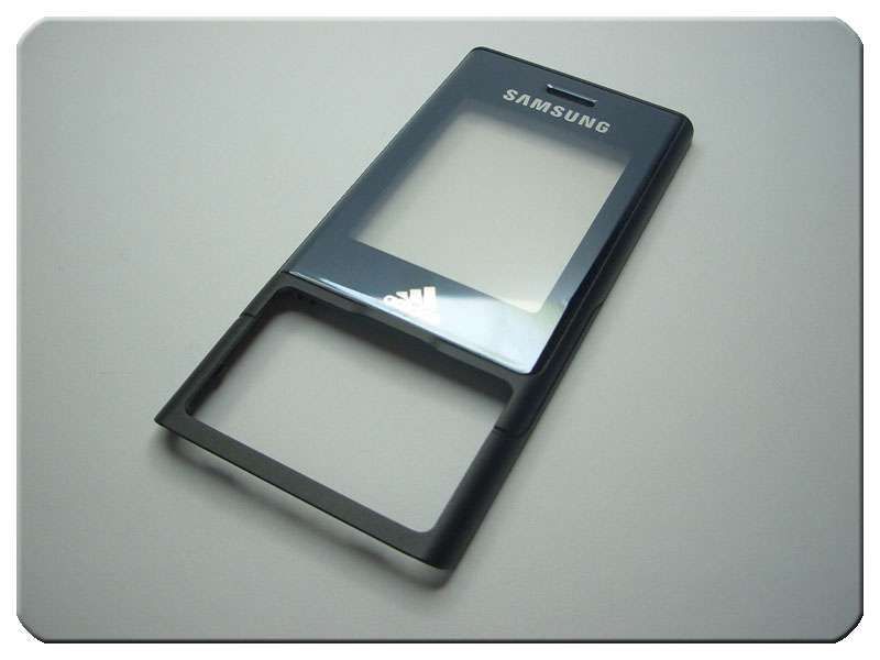 Carcasa Frontal Samsung F110 Gris / Azul