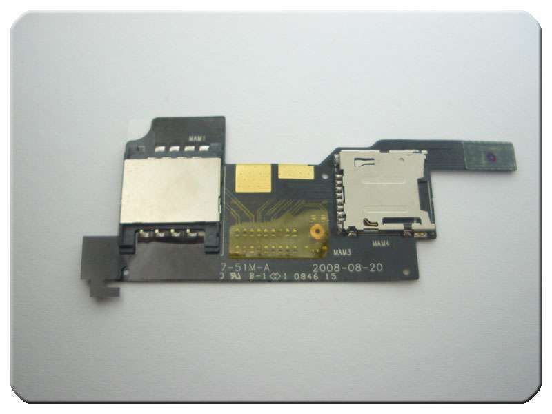 Cable Flex con Lector SIM y Tarjeta de Memoria HTC Touch HD