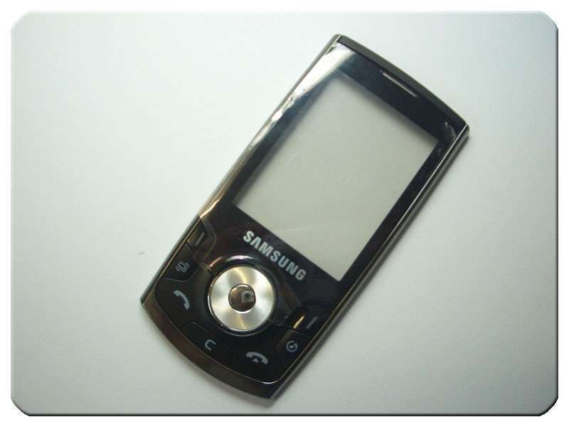 Carcasa Frontal con Teclado Funcional Samsung I560 Gris