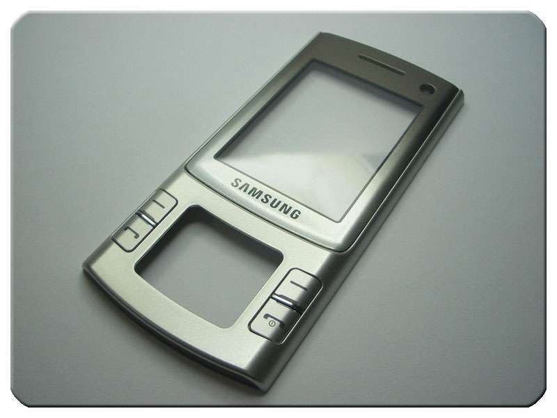 Carcasa Frontal Samsung S7330 Plata con Tec.