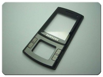 Carcasa Frontal Samsung S7330 Gris / Negra con Tec.