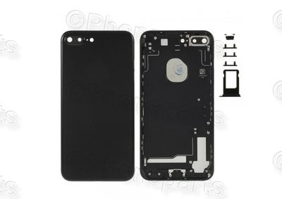 Carcasa Trasera Chasis Apple iPhone7 plus negra con Flex