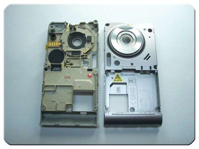 Chasis Carcasa con Flex Zoom Cámara LG KU990 Plata