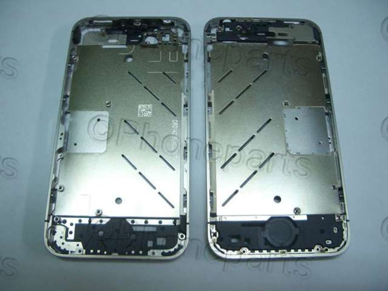 Chasis Carcasa Central Apple iPhone 4S Plata