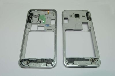 Carcasa Intermedia Chasis Compatible Samsung Galaxy J3 2017 J320 Plata